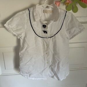 Adorable Zara Girls White Blouse